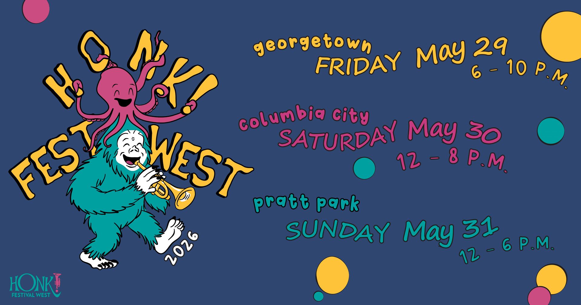 Honk Fest West — Festival