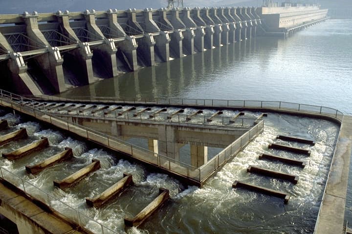 John Day Dam — Salmon Run (photo 2)